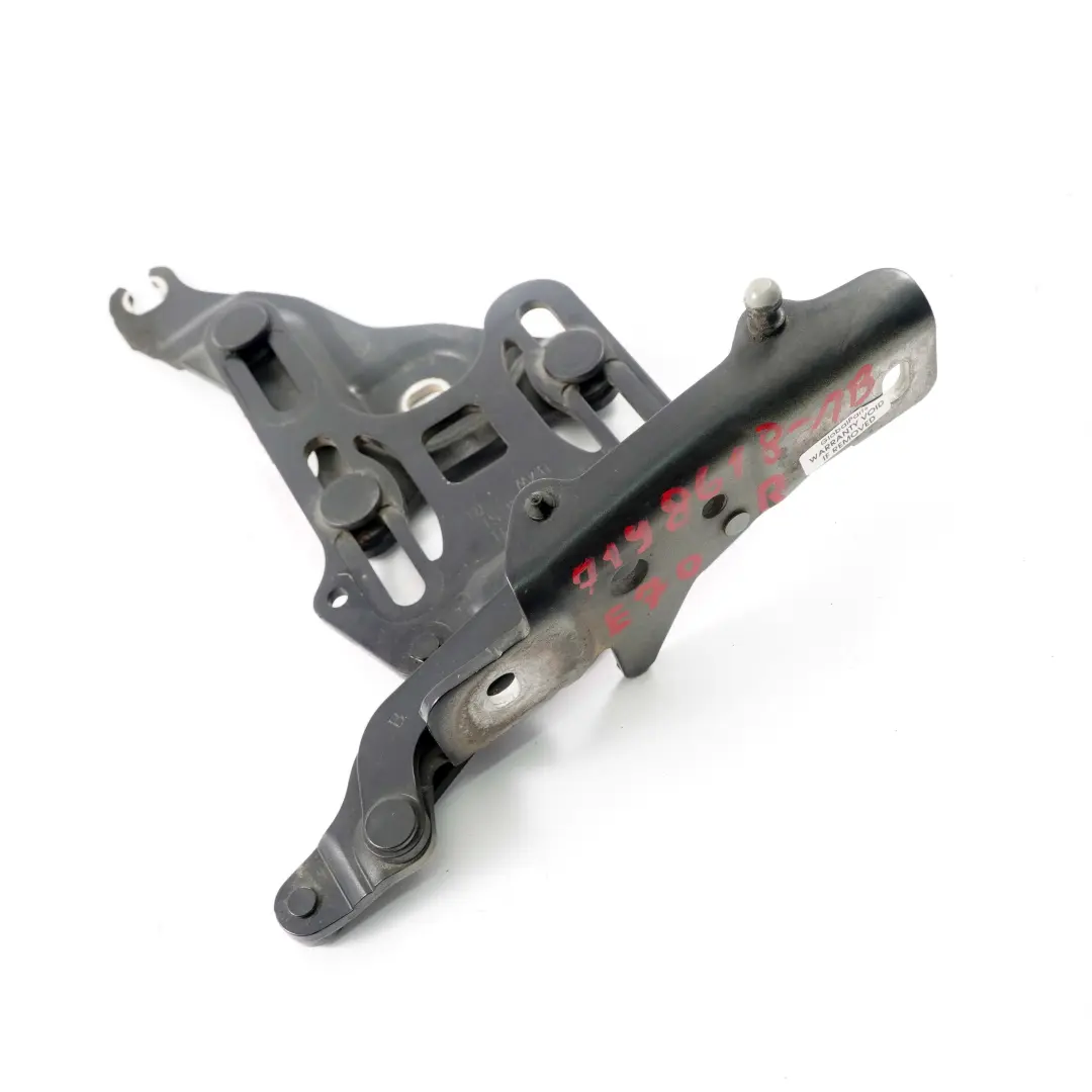  Hood Bonnet Hinge BMW X5 X6 E70 E71 Right O/S Monacoblau Blue - A35 - SKU 7198618-MB - Part number 7198618