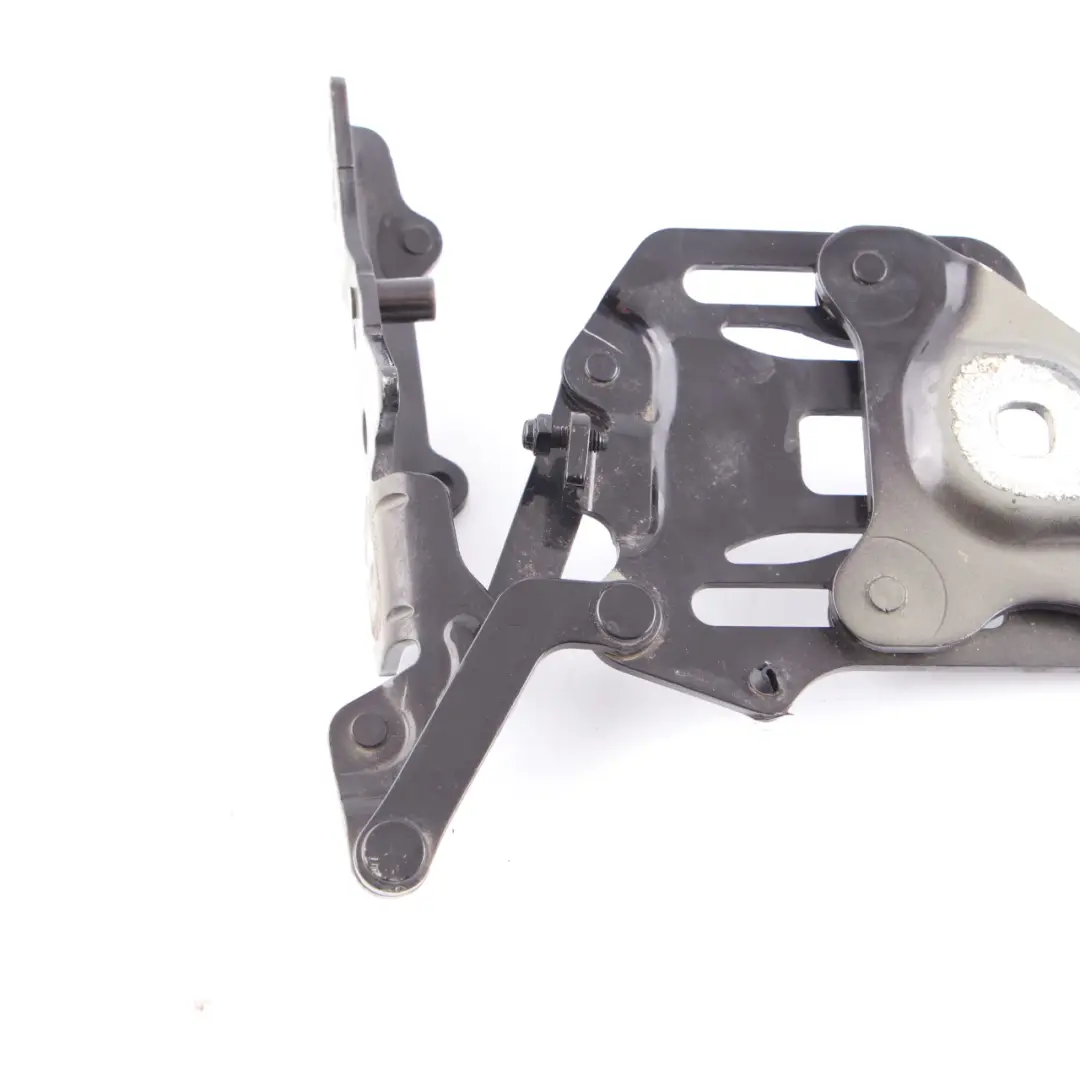 BMW X5 E70 X6 E71 Hood Bonnet Hinge Right O/S Ruby Black Metallic S23 - SKU 7198618-RUB - Part number 7198618