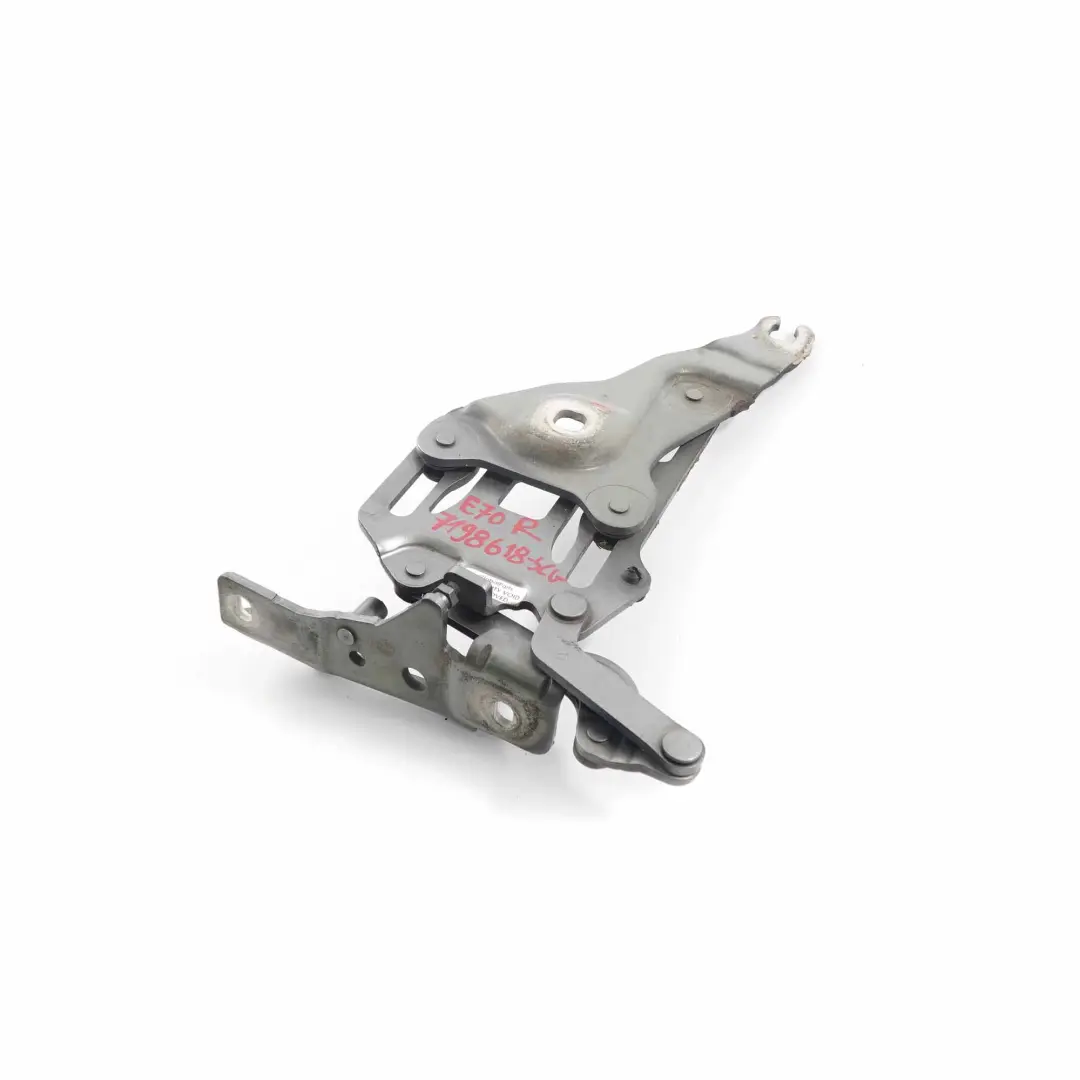  Hood Bonnet Hinge BMW X5 X6 E70 E71 Right O/S Spacegrau Grey - A52 - SKU 7198618-SCG - Part number 7198618