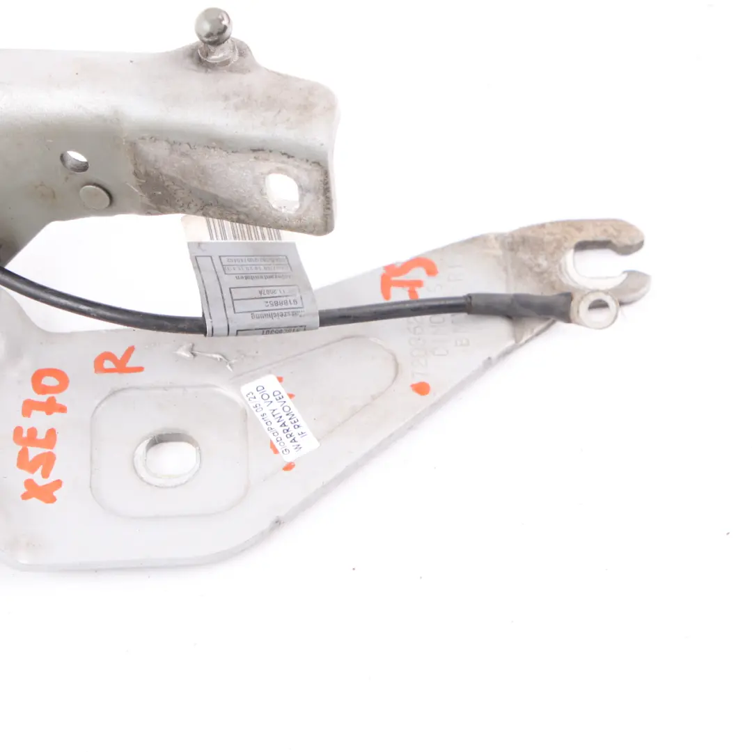 BMW X5 E70 X6 E71 Bisagra Capó Derecha Lado Exterior Plata Titanio 354 7208628 - SKU 7198618-TS - Número de pieza 7198618