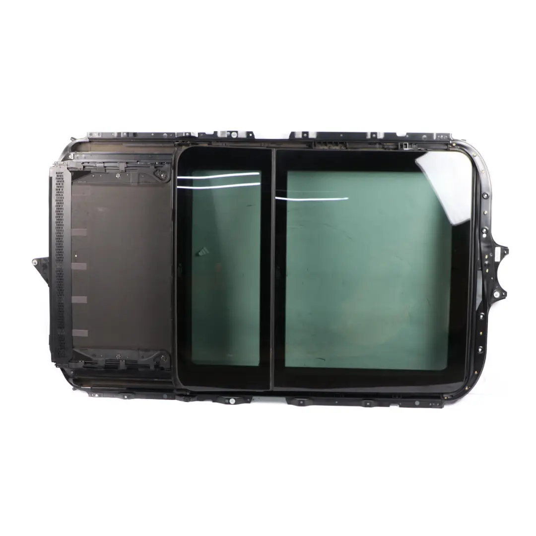 Panoramic Sunroof BMW E61 Touring Complete Sliding Glass Roof Unit Black to with Part number 7198980 Panoramic Sunroof BMW E61 Touring Complete Sliding Glass Roof Unit Black - SKU 7198980 - Part number 7198980