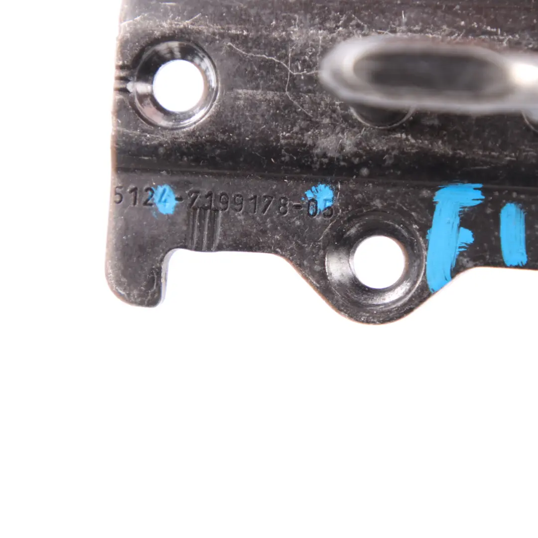 Trunk Lid Striker BMW F10 F12 F13 Boot Lock Catch Tailgate Hook Bracket to with Part number 7199178 Trunk Lid Striker BMW F10 F12 F13 Boot Lock Catch Tailgate Hook Bracket - SKU 7199178 - Part number 7199178