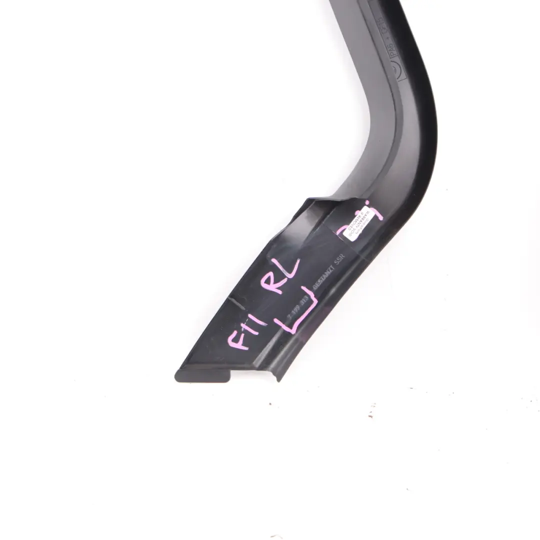 BMW F11 Fensterverkleidung Touring Türrahmen Zierleiste Schwarz Hinten Links - SKU 7199313 - Teilenummer 7199313