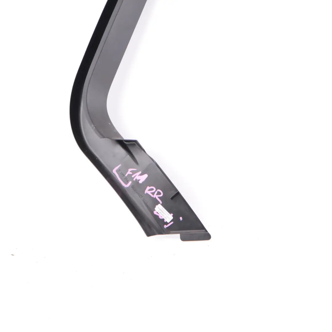 Window Trim BMW F11 Touring Door Frame Trim Strip Black Rear Right O/S to with Part number 7199314 Window Trim BMW F11 Touring Door Frame Trim Strip Black Rear Right O/S - SKU 7199314 - Part number 7199314