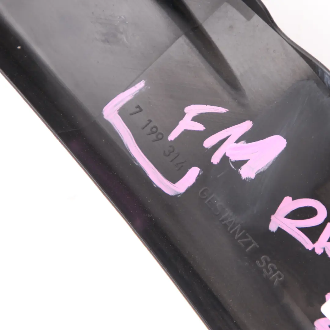  Window Trim BMW F11 Baguette d'encadrement Porte Noire Arrière Droite - SKU 7199314 - Numéro de pièce 7199314
