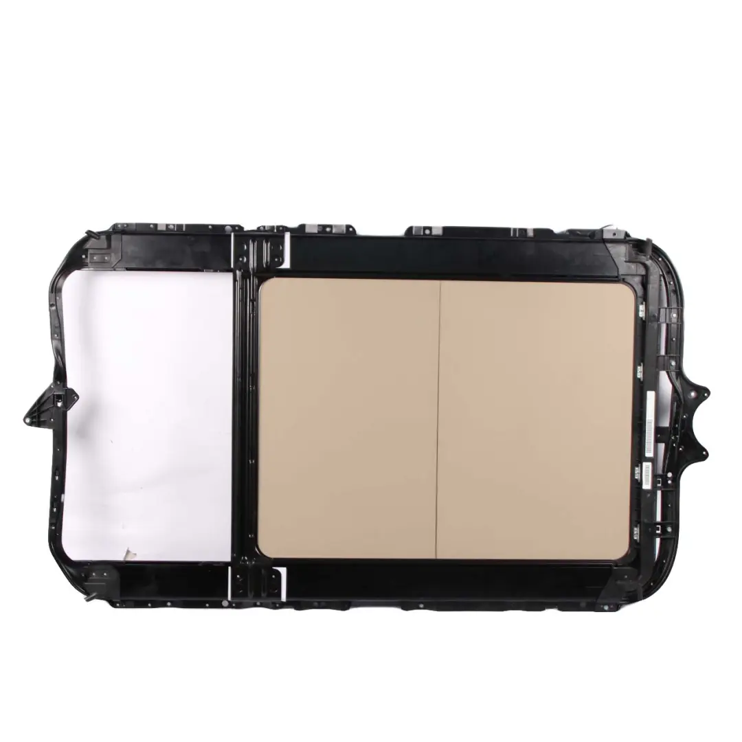 Panoramic Sunroof BMW E61 Touring Complete Sliding Glass Roof Unit Creambeige to with Part number 7199475 Panoramic Sunroof BMW E61 Touring Complete Sliding Glass Roof Unit Creambeige - SKU 7199475 - Part number 7199475