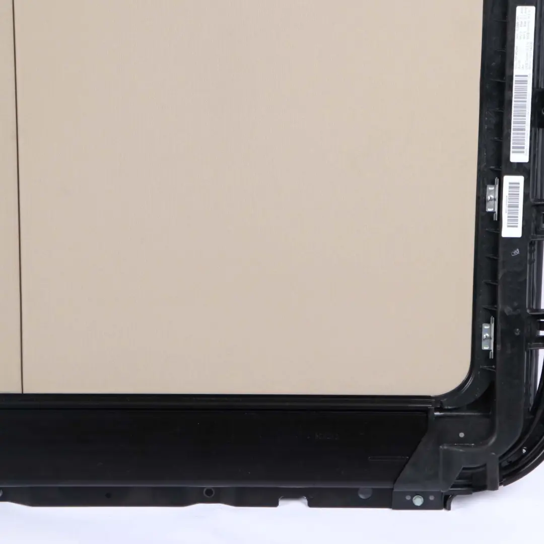 Panoramic Sunroof BMW E61 Touring Complete Sliding Glass Roof Unit Creambeige to with Part number 7199475 Panoramic Sunroof BMW E61 Touring Complete Sliding Glass Roof Unit Creambeige - SKU 7199475 - Part number 7199475