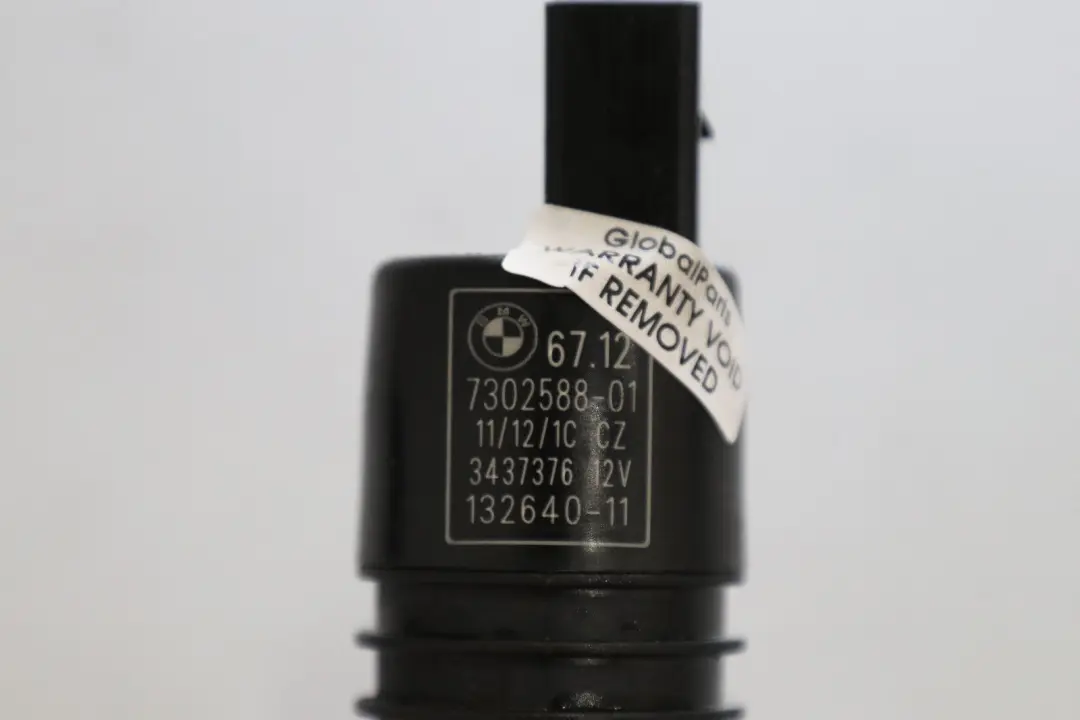 Headlight Cleaning Wash Pump BMW E81 E87 F20 F21 E91 E84 - SKU 7199567 - Teilenummer 7199567