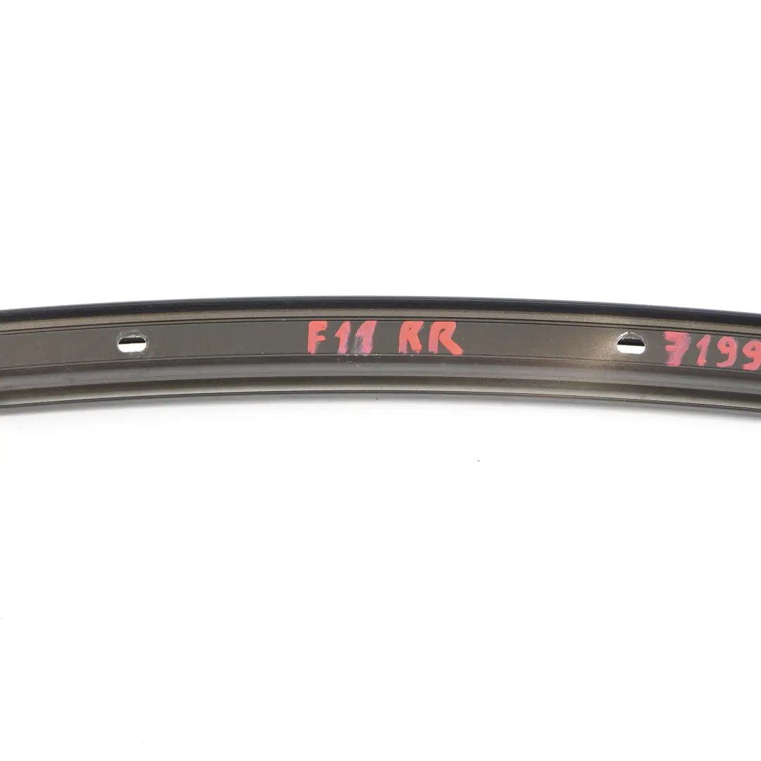 BMW F11 Touring Ventana Guía Trasera Derecha Cubierta Recorte Negro - SKU 7199786 - Número de pieza 7199786