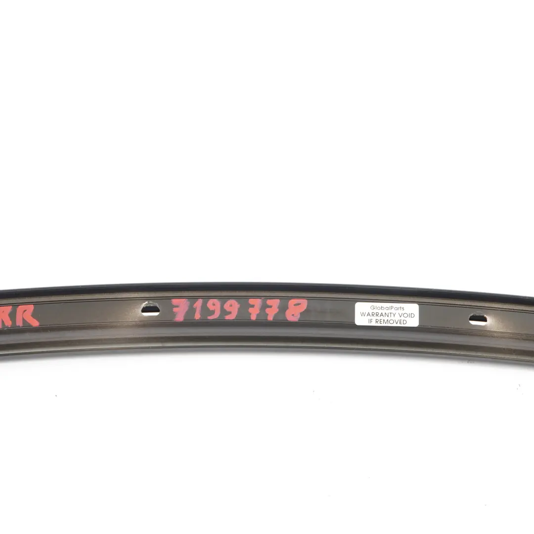 BMW F11 Touring Window Guide Rear Right O/S C-Pillar Trim Strip Black - SKU 7199786 - Part number 7199786