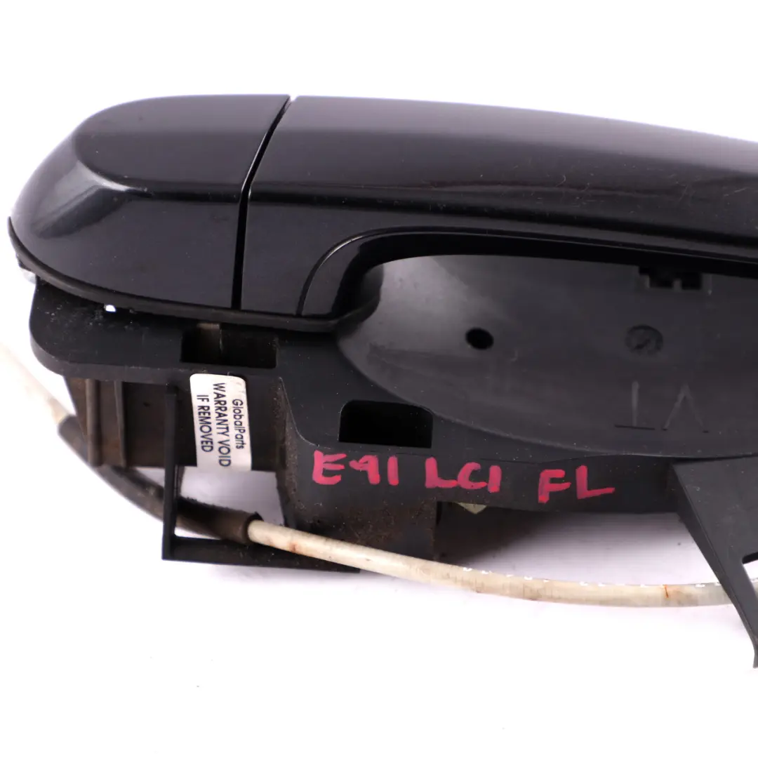 BMW 3 Series E90 E91 Complete Grab Handle Black Sapphire Left N/S - SKU 7199835-BS1 - Part number 7199835