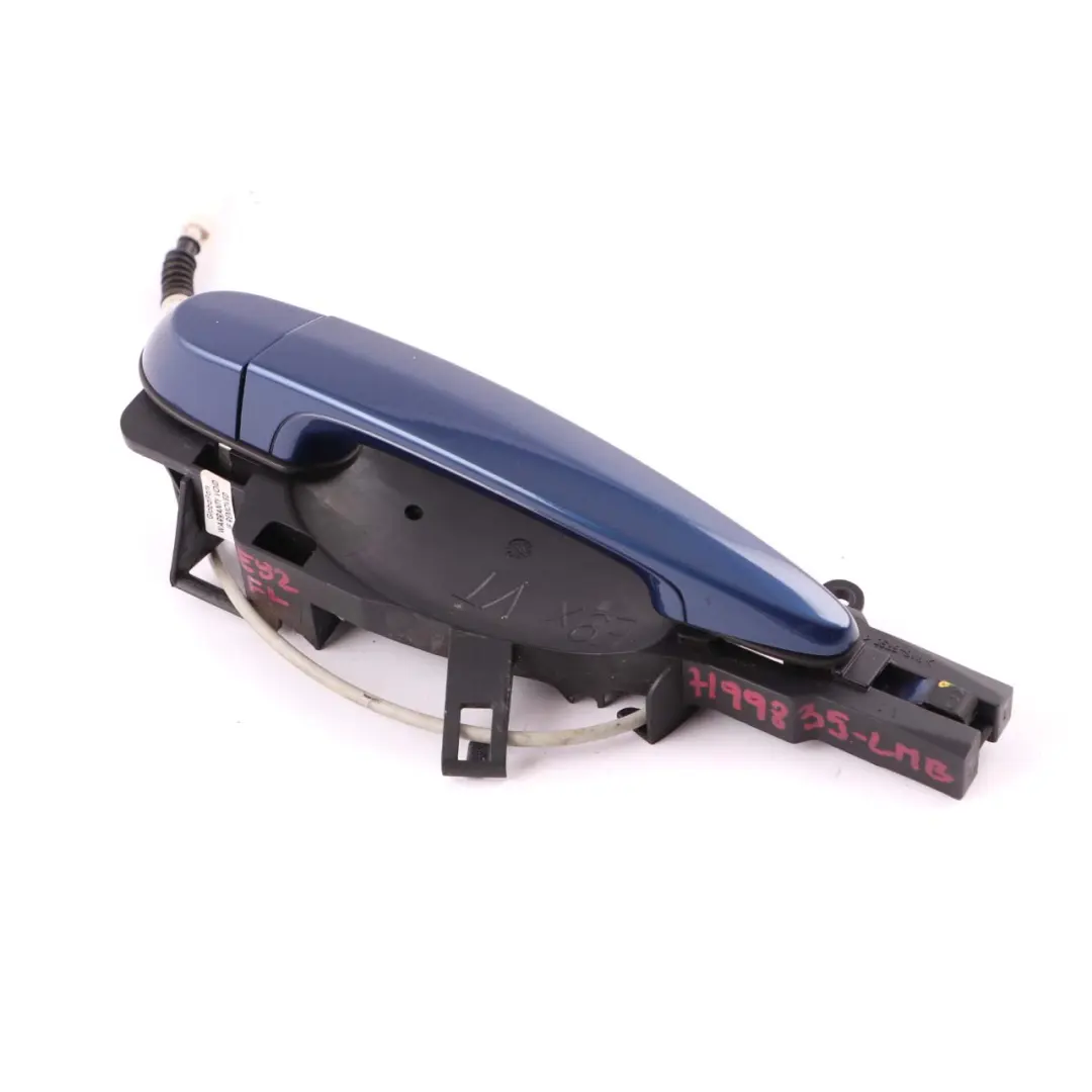 Complete Grab Handle Left N/S Le Mans Blau Blue 381 to BMW 3 Series E90 E91 with Part number 7199835 BMW 3 Series E90 E91 Complete Grab Handle Left N/S Le Mans Blau Blue 381 - SKU 7199835-LMB - Part number 7199835