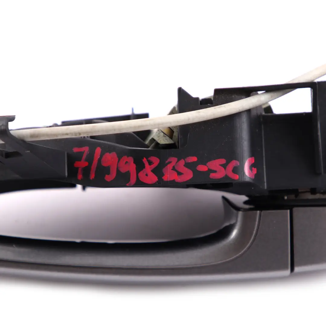 Grab Handle Door BMW E90 E91 Left N/S Outside Spacegrau Metallic Space Grey A52 to with Part number 7199835 Grab Handle Door BMW E90 E91 Left N/S Outside Spacegrau Metallic Space Grey A52 - SKU 7199835-SCG - Part number 7199835
