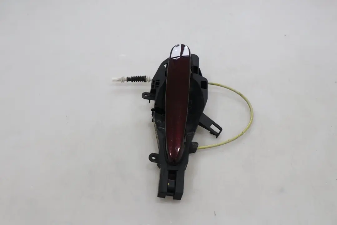 Complete Grab Handle Right Door Rear O/S Barberarot Red to BMW 3 Series E90 E91 with Part number 7199840 BMW 3 Series E90 E91 Complete Grab Handle Right Door Rear O/S Barberarot Red - SKU 7199840-BAR - Part number 7199840