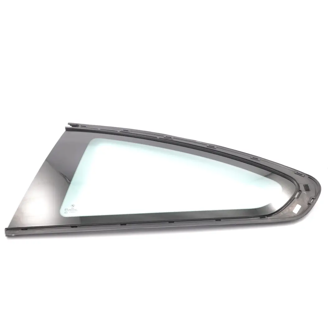 Side Window Quarter Glass Rear Left N/S Glazing Green AS2 to BMW F13 with Part number 7199949 BMW F13 Side Window Quarter Glass Rear Left N/S Glazing Green AS2 - SKU 7199949 - Part number 7199949