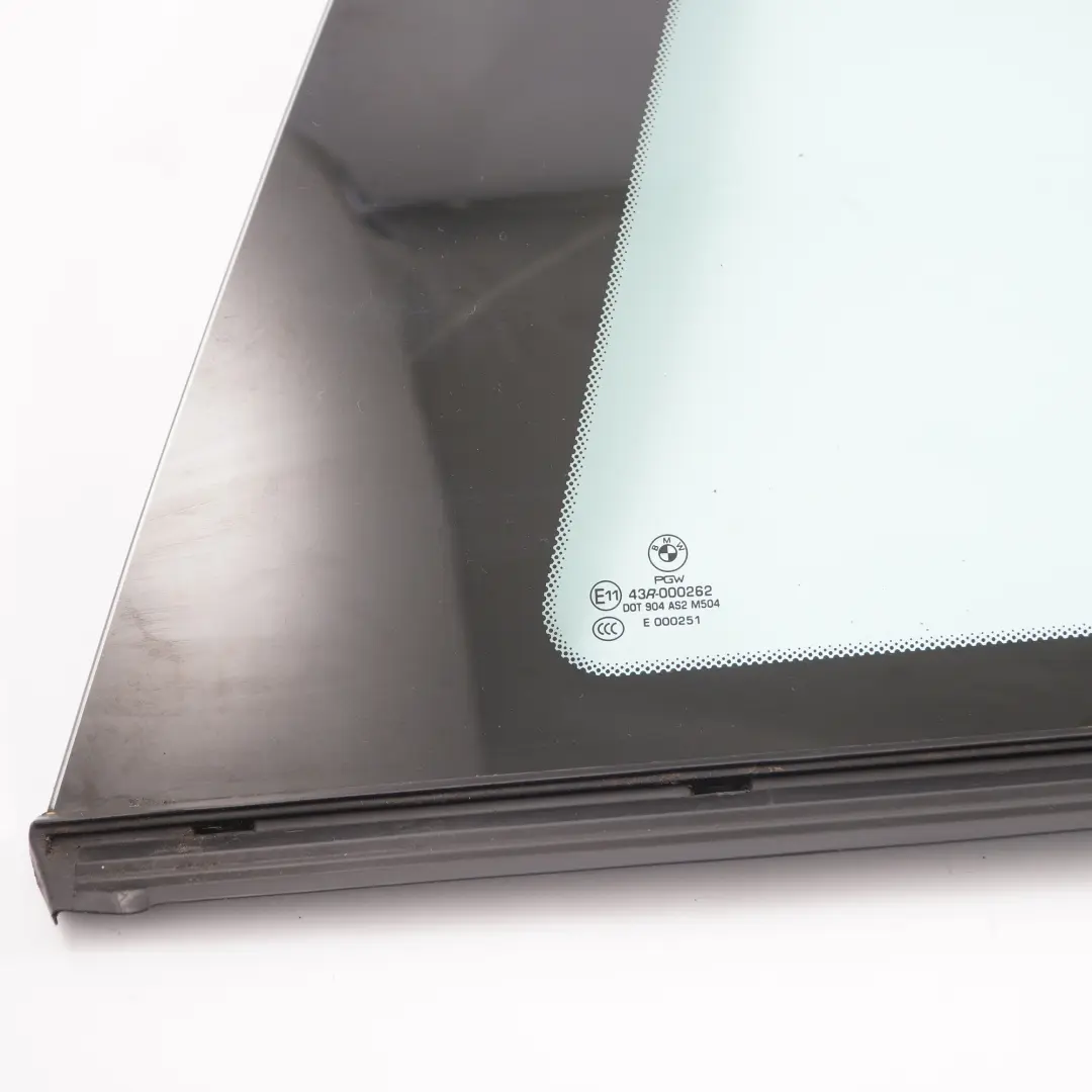 Lado Ventana Cuarto Vidrio Trasero Izquierdo Vidrio Verde AS2 para BMW F13 con número de pieza 7199949 BMW F13 Lado Ventana Cuarto Vidrio Trasero Izquierdo Vidrio Verde AS2 - SKU 7199949 - Número de pieza 7199949