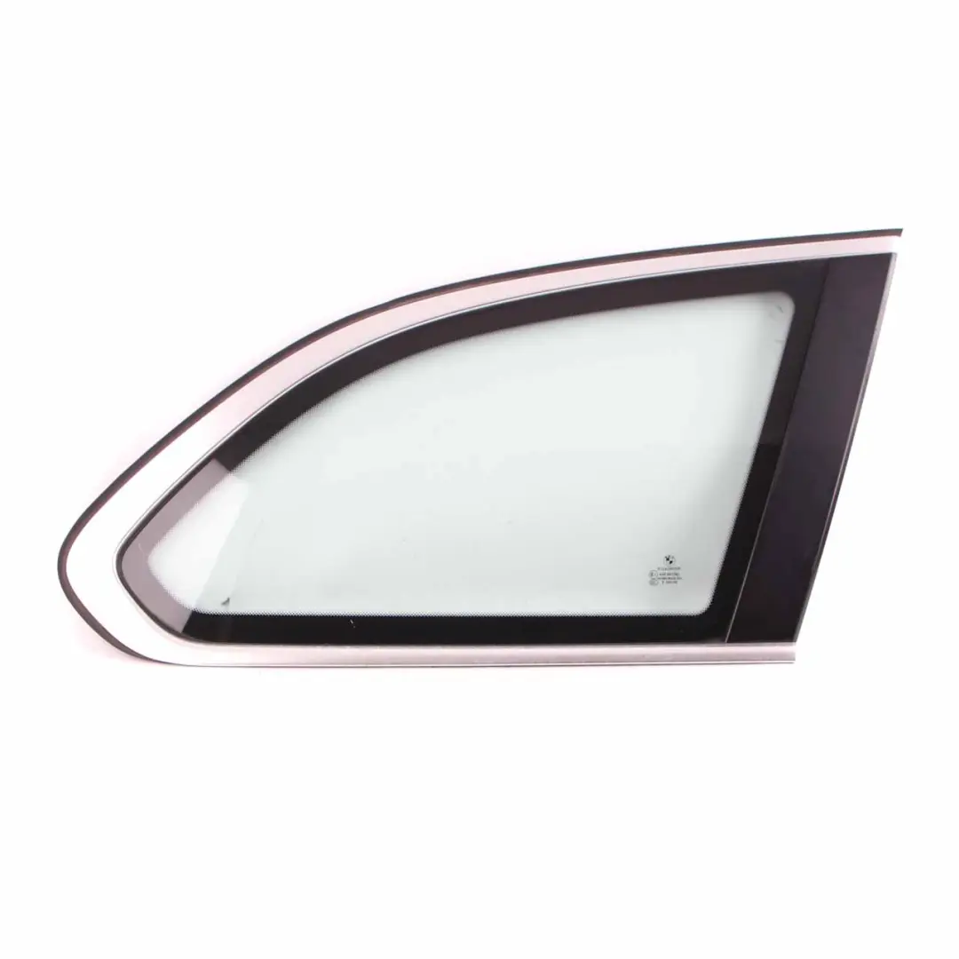 Side Window Rear Right O/S Quarter Glass AS2 Chrome to BMW F11 Touring with Part number 7199990 BMW F11 Touring Side Window Rear Right O/S Quarter Glass AS2 Chrome - SKU 7199990-1 - Part number 7199990