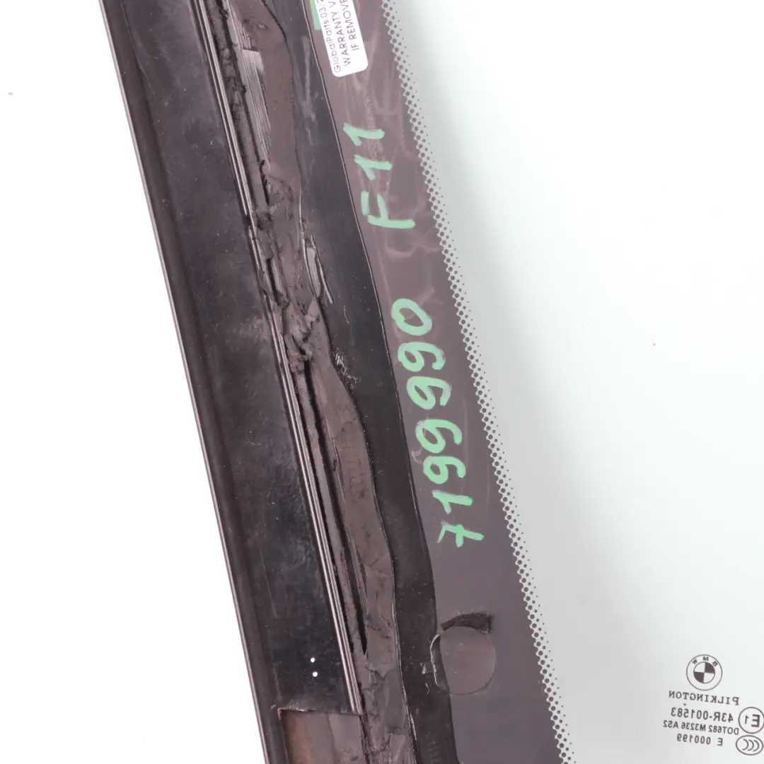 Vitre Latérale Arrière De Custode AS2 Droite pour BMW F11 Touring à propos du numéro de pièce 7199990 BMW F11 Touring Vitre Latérale Arrière De Custode AS2 Droite - SKU 7199990 - Numéro de pièce 7199990