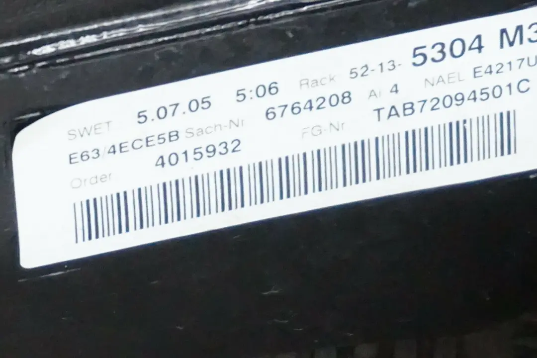 N52 Kraftstofftank Kunststoff m. Einfüllrohr für BMW 6 er E63 E64 1 630i mit Teilenummer 7200080 BMW 6 er E63 E64 1 630i N52 Kraftstofftank Kunststoff m. Einfüllrohr - SKU 7200080-1 - Teilenummer 7200080