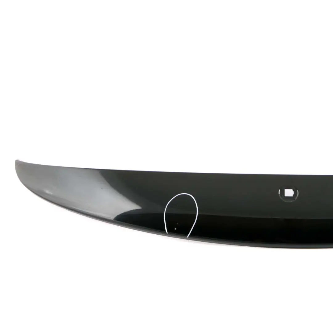 Parabrisas Delantero Tapa Panel Spoiler Negro 5113 para MINI Cabrio R57 con número de pieza 7200293 MINI Cabrio R57 Parabrisas Delantero Tapa Panel Spoiler Negro 5113 - SKU 7200293-1 - Número de pieza 7200293