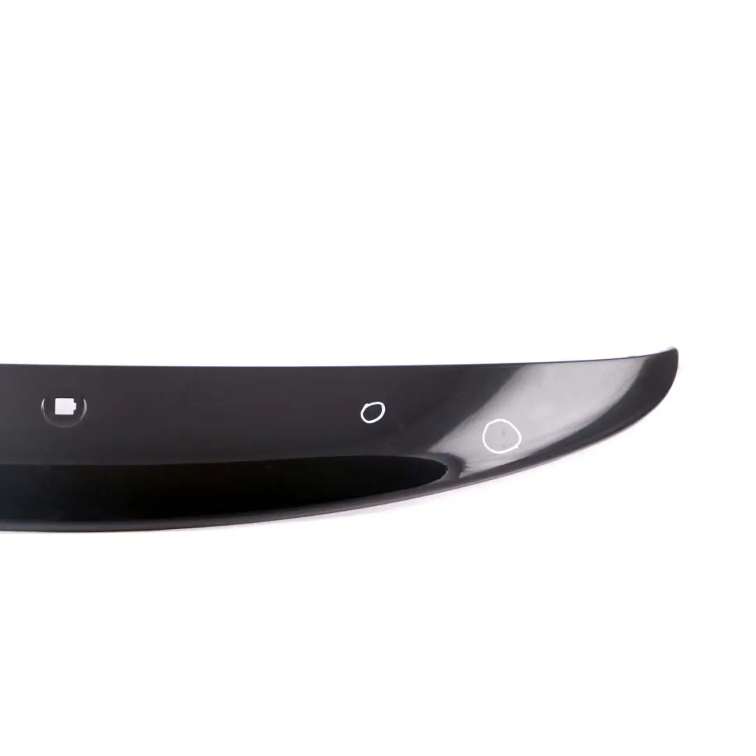 Front Windscreen Top Panel Cover Spoiler Black to MINI Cabrio R57 with Part number 7200293 MINI Cabrio R57 Front Windscreen Top Panel Cover Spoiler Black - SKU 7200293-1 - Part number 7200293