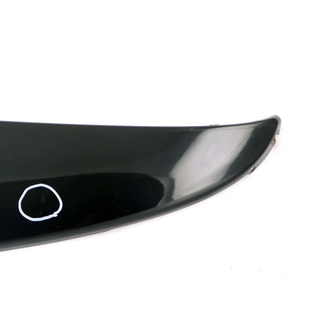 Front Windscreen Top Panel Cover Spoiler Black to MINI Cabrio R57 with Part number 7200293 MINI Cabrio R57 Front Windscreen Top Panel Cover Spoiler Black - SKU 7200293-1 - Part number 7200293