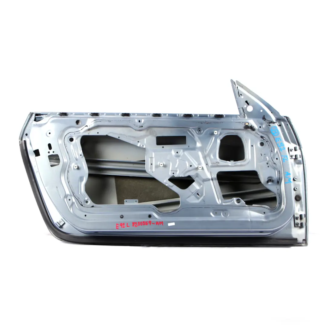 Door Front Left N/S Arktis Arctic Metallic - A34 to BMW 3 E92 E93 with Part number 7200569 BMW 3 E92 E93 Door Front Left N/S Arktis Arctic Metallic - A34 - SKU 7200569-AM - Part number 7200569