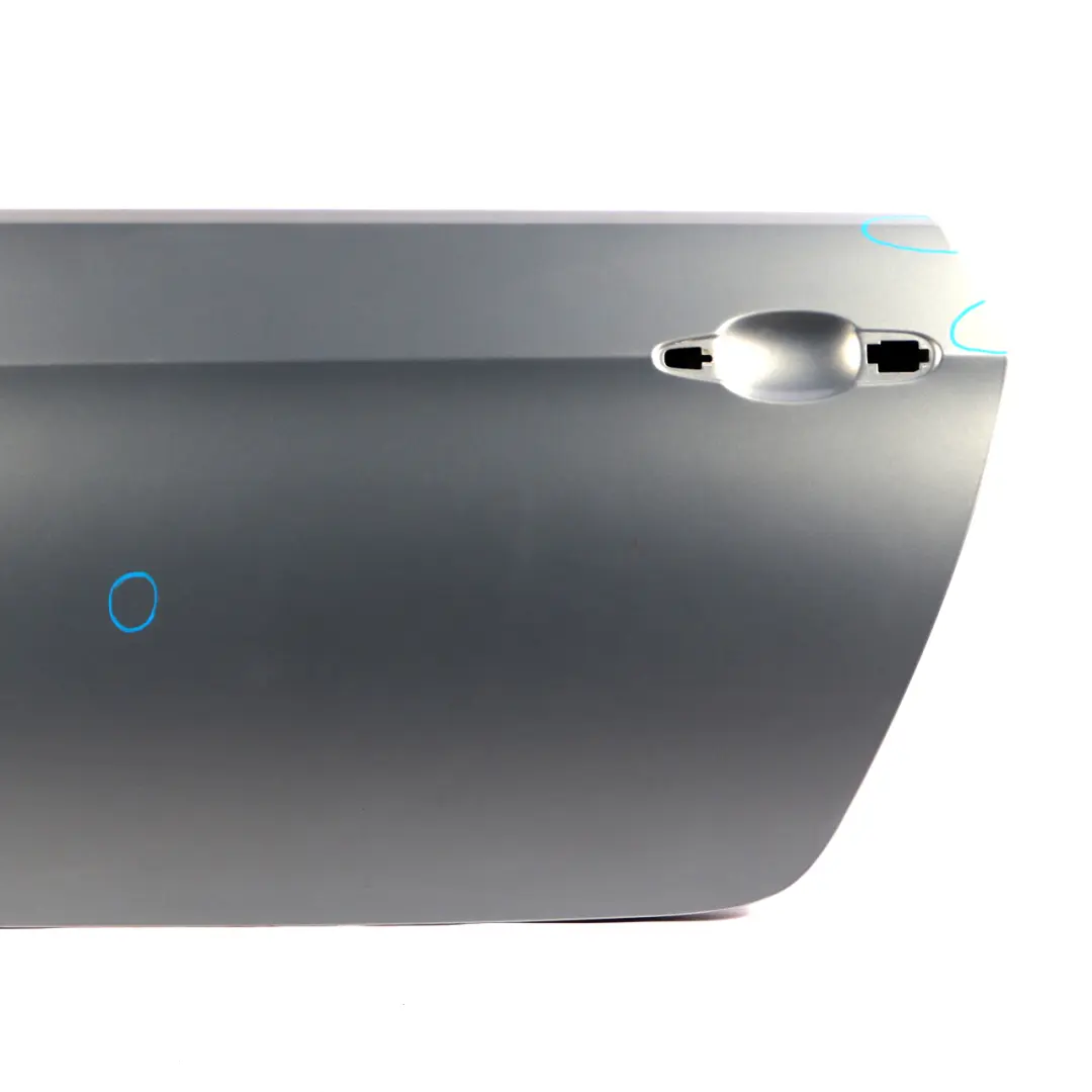 Door Front Left N/S Arktis Arctic Metallic - A34 to BMW 3 E92 E93 with Part number 7200569 BMW 3 E92 E93 Door Front Left N/S Arktis Arctic Metallic - A34 - SKU 7200569-AM - Part number 7200569