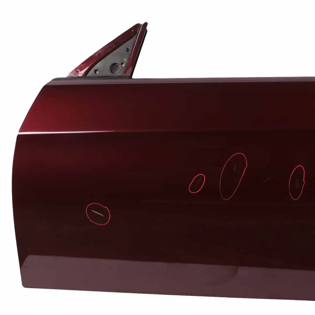 Door Front Left N/S BMW E92 E93 Barberarot Barbera Red Metallic - A39 to with Part number 7200569 Door Front Left N/S BMW E92 E93 Barberarot Barbera Red Metallic - A39 - SKU 7200569-BAR - Part number 7200569