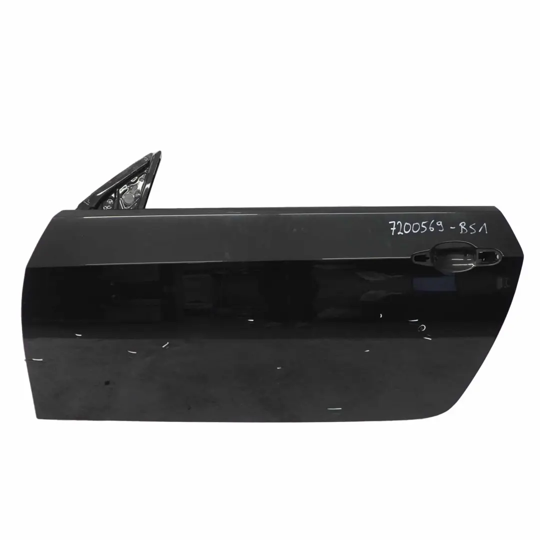 BMW E92 E93 Puerta Delantera Izquierda Negro Zafiro Metalico - 475 - SKU 7200569-BS1 - Número de pieza 7200569
