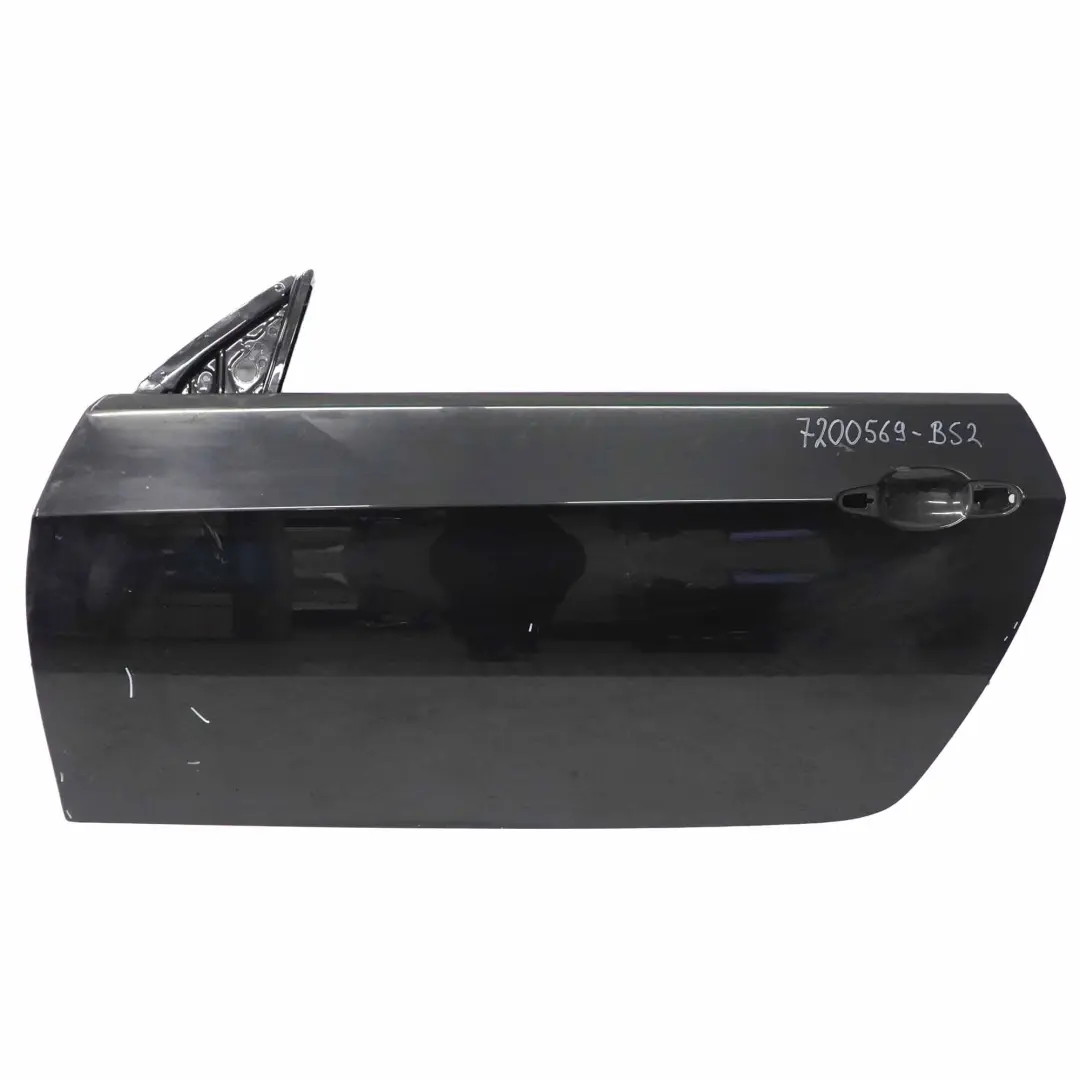 BMW E92 E93 Door Front Left N/S Black Sapphire Metallic - 475 - SKU 7200569-BS2 - Part number 7200569