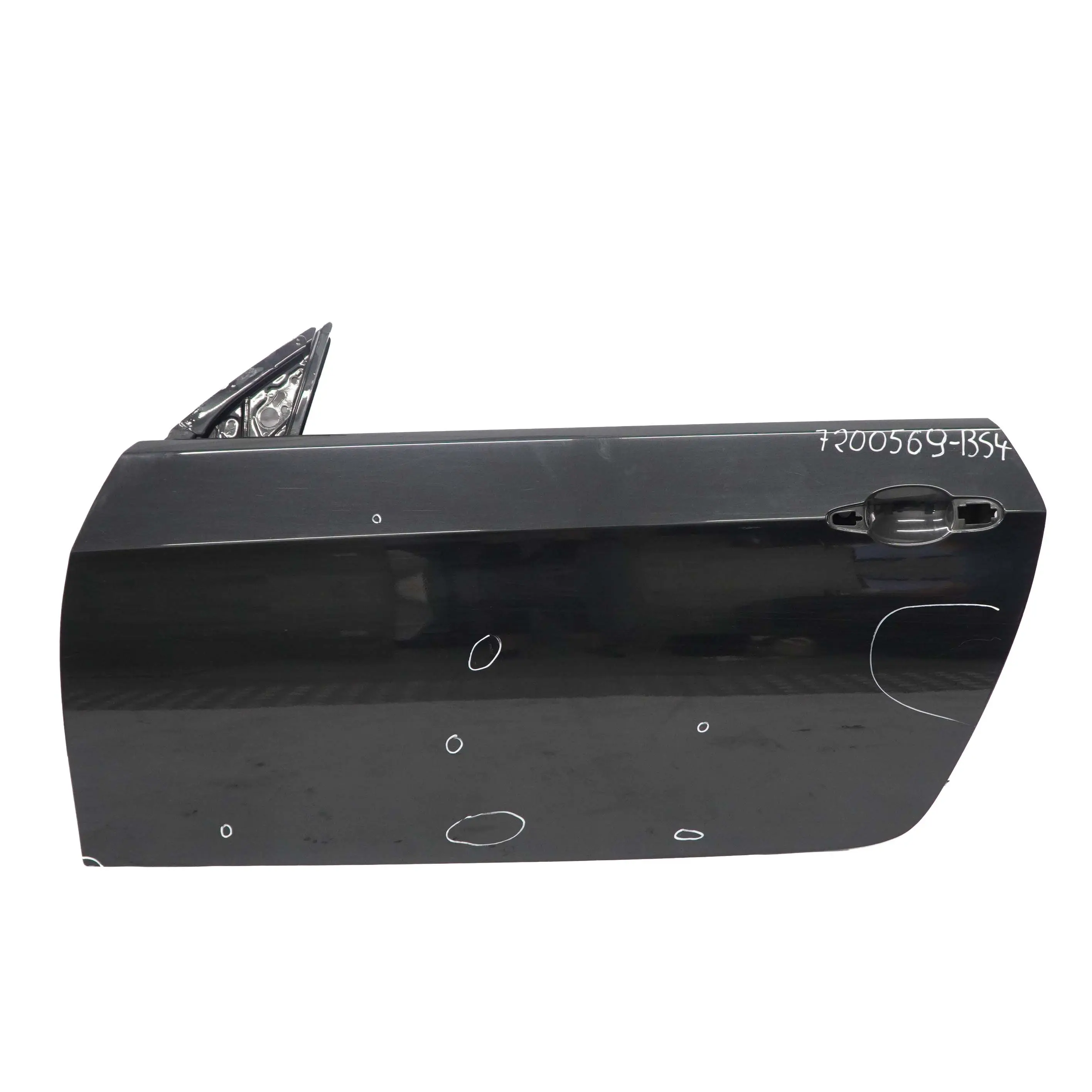 Door Front Left N/S BMW E92 E93 Black Sapphire Metallic - 475