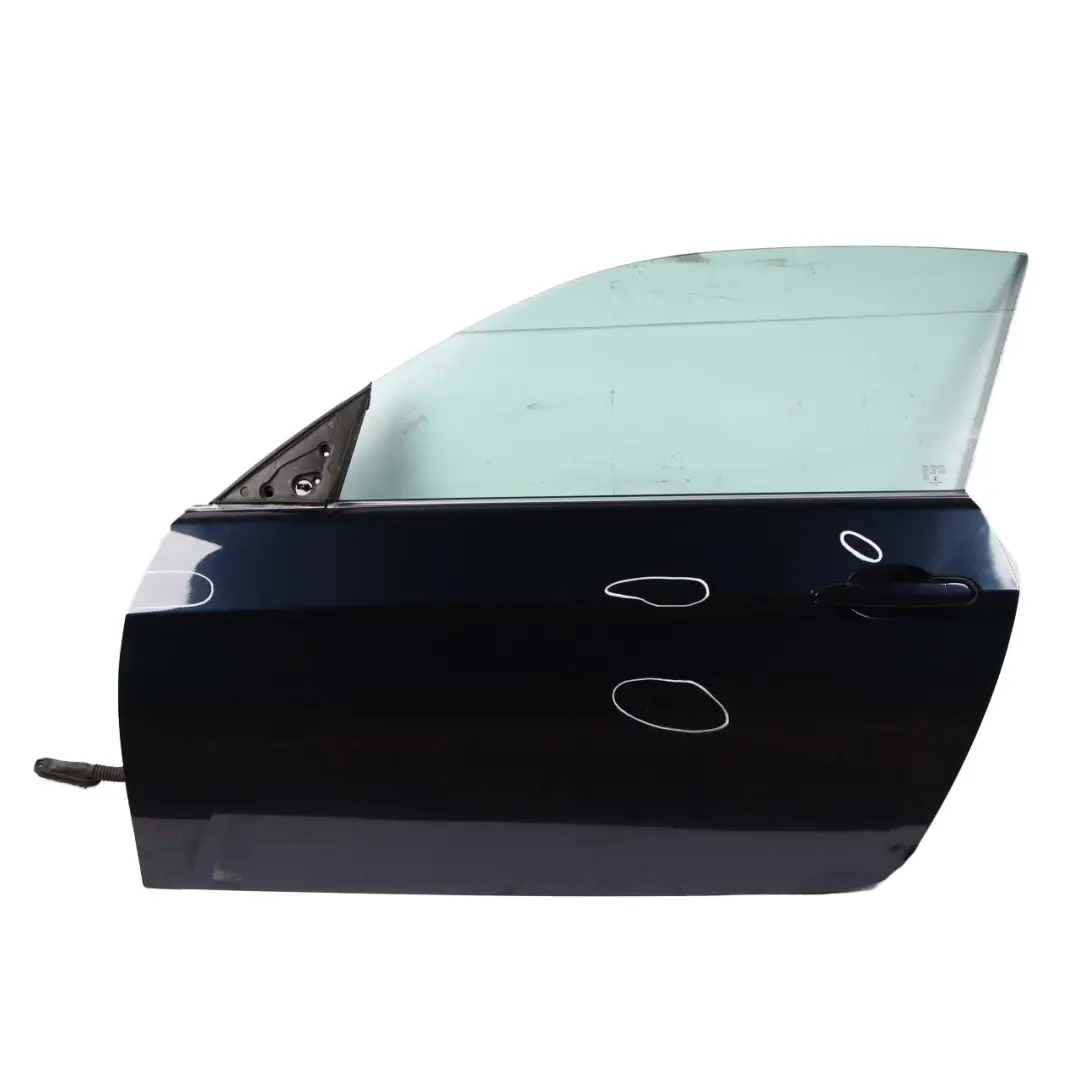 Door Front Left N/S Monacoblau Monaco Blau Blue - A35 to BMW 3 E92 E93 with Part number 7200569 BMW 3 E92 E93 Door Front Left N/S Monacoblau Monaco Blau Blue - A35 - SKU 7200569-MB - Part number 7200569