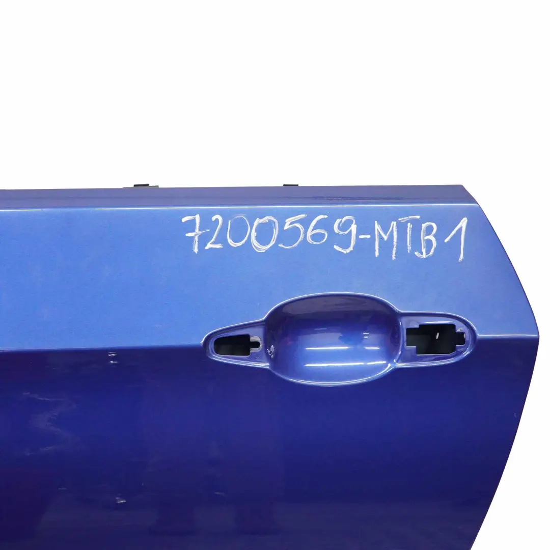 Puerta Delantera Izquierda Montegoblau Azul Montego Metalizado - A51 para BMW E92 E93 con número de pieza 7200569 BMW E92 E93 Puerta Delantera Izquierda Montegoblau Azul Montego Metalizado - A51 - SKU 7200569-MTB1 - Número de pieza 7200569