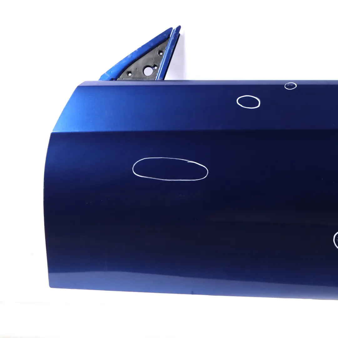 BMW 3 E92 E93 Door Front Left N/S Montegoblau Montego Blue Metallic - A51 - SKU 7200569-MTB - Part number 7200569