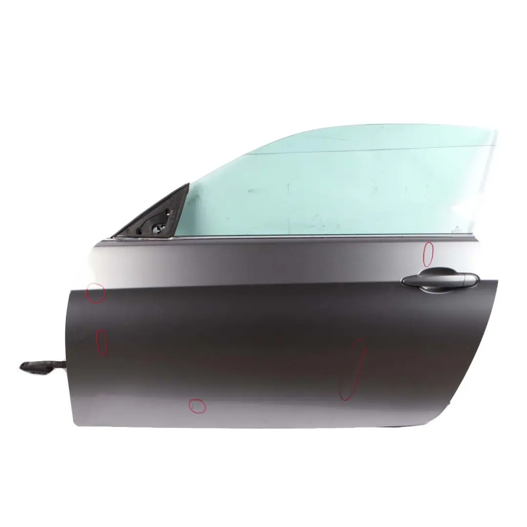 Door Front Left N/S Spacegrau Space Grey Metallic - A52 to BMW 3 E92 with Part number 7200569 BMW 3 E92 Door Front Left N/S Spacegrau Space Grey Metallic - A52 - SKU 7200569-SCG2 - Part number 7200569