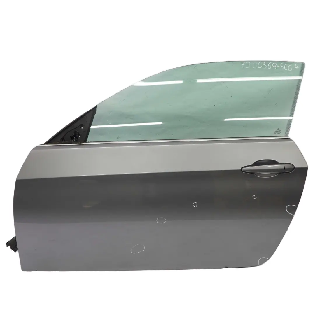 Drzwi Lewe Przednie Spacegrau A52 do BMW E92 E93 o numerze 7200569 BMW E92 E93 Drzwi Lewe Przednie Spacegrau A52 - SKU 7200569-SCG4 - Numer Części 7200569