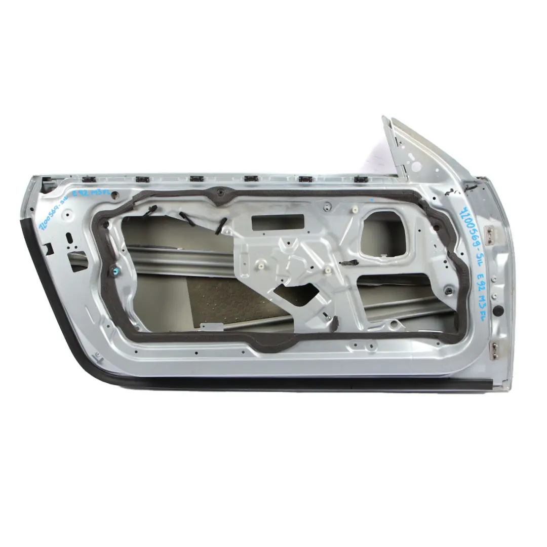 Door Front Left N/S BMW E92 E93 Silverstone II Silver Metallic - A29 to with Part number 7200569 Door Front Left N/S BMW E92 E93 Silverstone II Silver Metallic - A29 - SKU 7200569-SIL - Part number 7200569