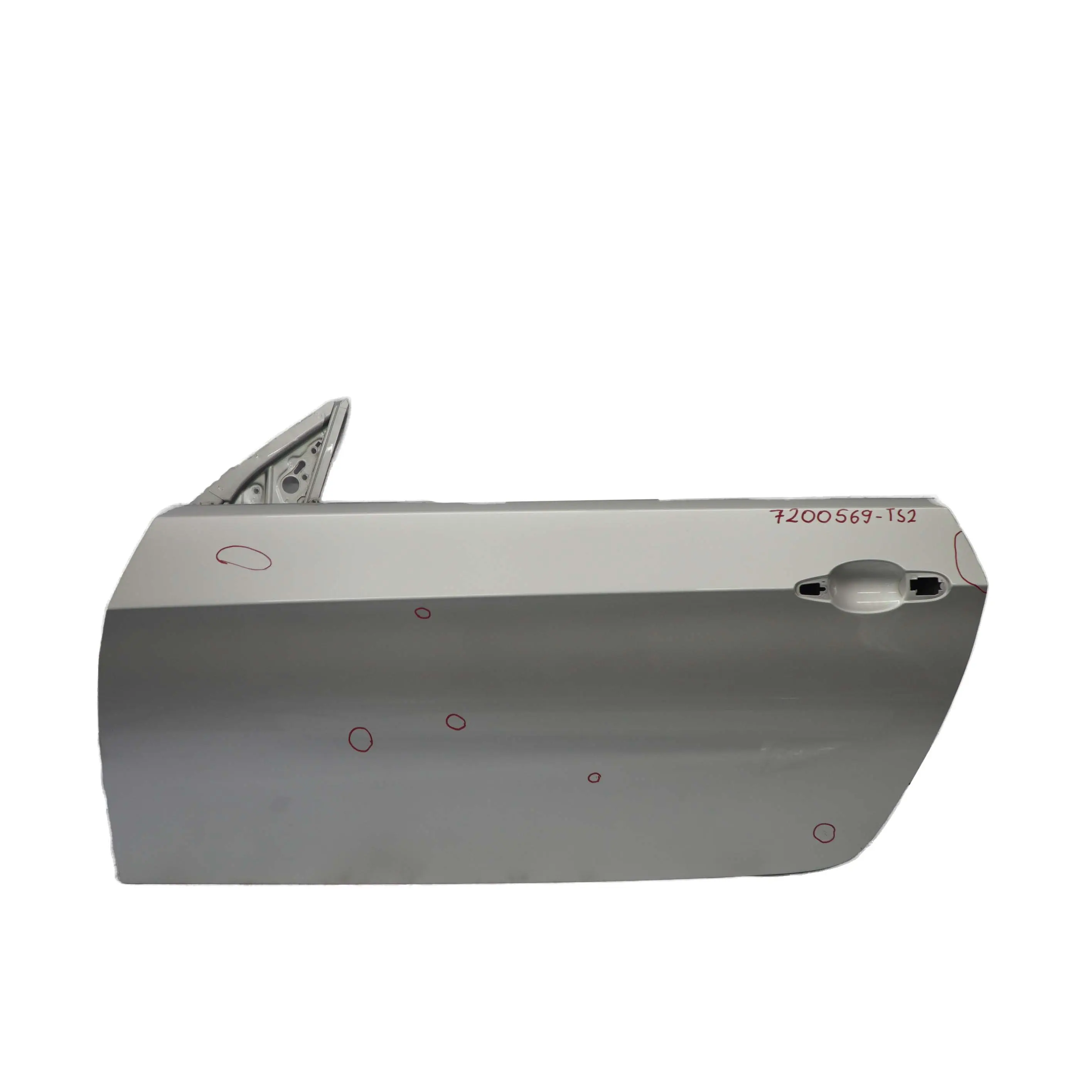 BMW E92 E93 Portiera Anteriore SX Argento-Titanio Titan Argento Metallico