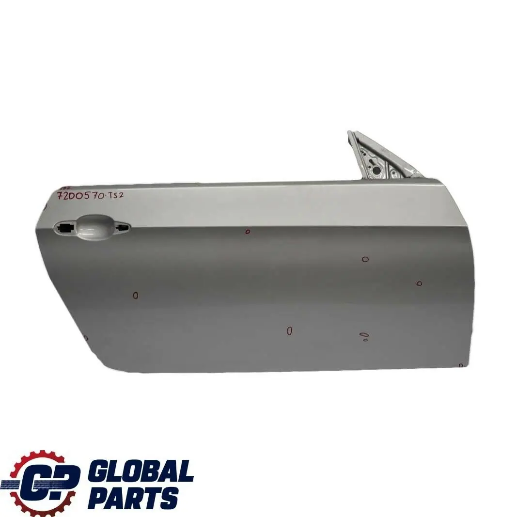 BMW 3 Series E92 E93 Door Front Right O/S Titansilber Titan Silver - 354