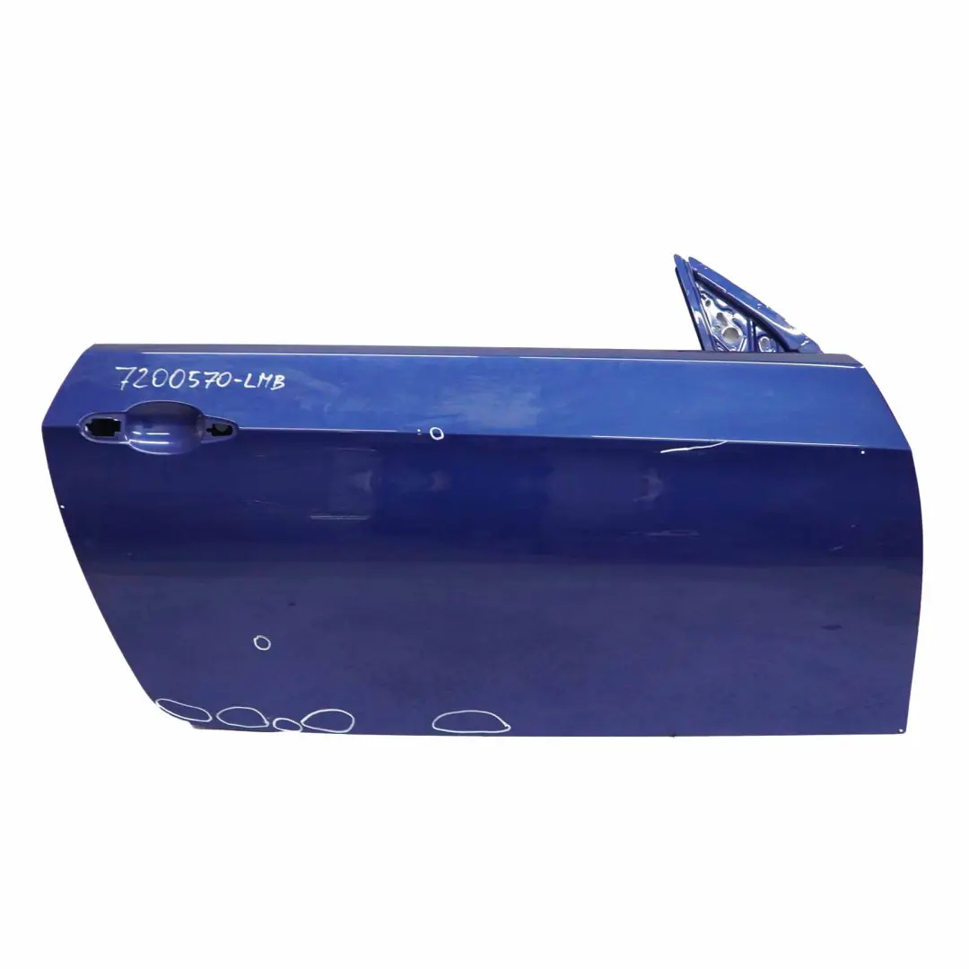 Porta Frontale Dx Le Mans Blue Metallic - 381 per BMW E92 E93 con numero di parte 7200570 BMW E92 E93 Porta Frontale Dx Le Mans Blue Metallic - 381 - SKU 7200570-LMB - Numero di parte 7200570