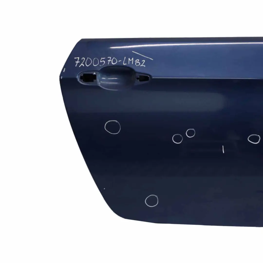 Puerta Delantera Derecha Le Mans Azul Blau Metalizado - 381 para BMW E92 E93 con número de pieza 7200570 BMW E92 E93 Puerta Delantera Derecha Le Mans Azul Blau Metalizado - 381 - SKU 7200570-LMB2 - Número de pieza 7200570