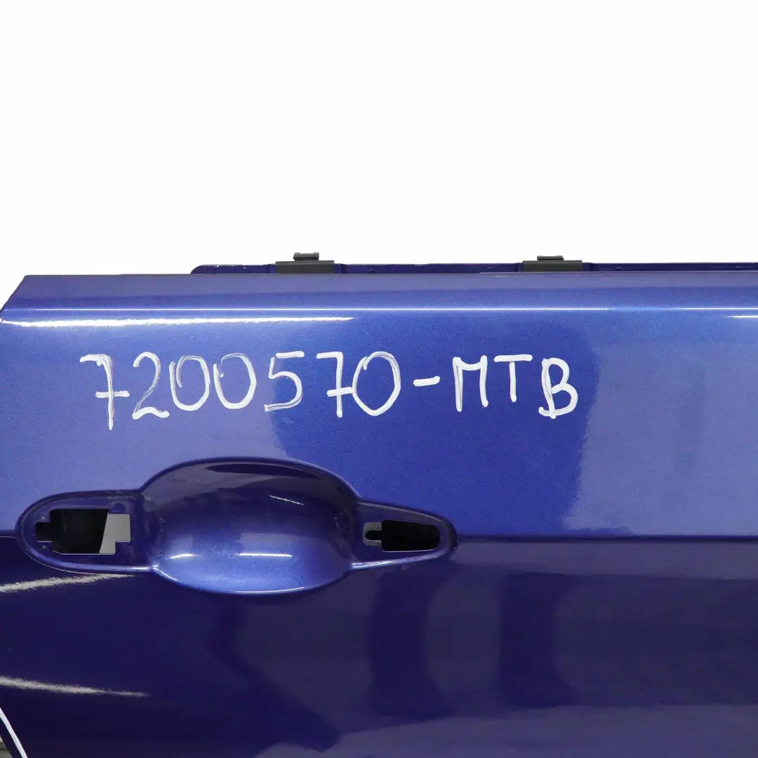 BMW E92 E93 Porte avant Droite Argent Montegoblau Bleu Metallic - A51 - SKU 7200570-MTB - Numéro de pièce 7200570