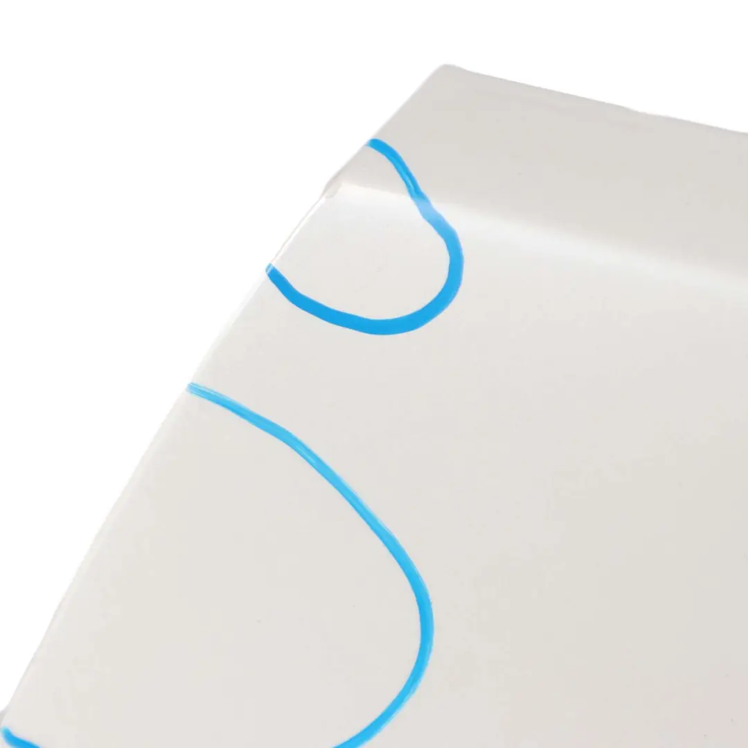 BMW 3 Series E92 E93 Door Front Right O/S Mineralweiss Mineral White - A96 - SKU 7200570-MW - Part number 7200570