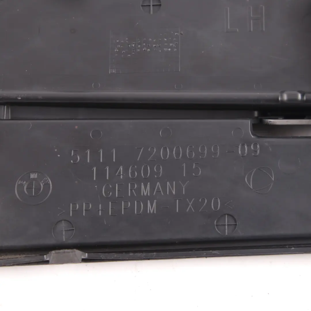 Nebelscheinwerfer Gitter Stossfänger Vorn Links für BMW F10 F11 mit Teilenummer 7200699 BMW F10 F11 Nebelscheinwerfer Gitter Stossfänger Vorn Links - SKU 7200699-1 - Teilenummer 7200699