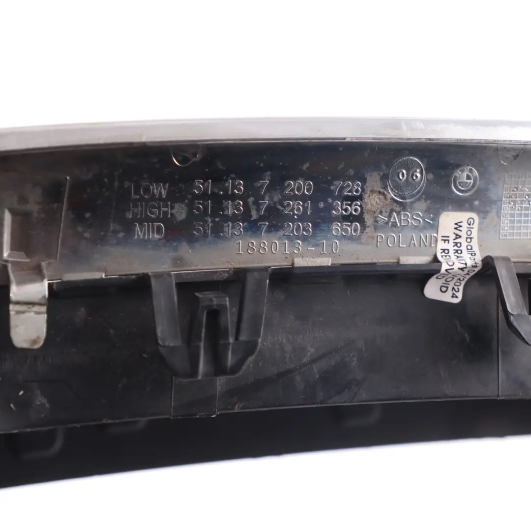 Griglia paraurti anteriore BMW F10 F11 Ingresso aria radiatore destra per con numero di parte 7200728 Griglia paraurti anteriore BMW F10 F11 Ingresso aria radiatore destra - SKU 7200728 - Numero di parte 7200728