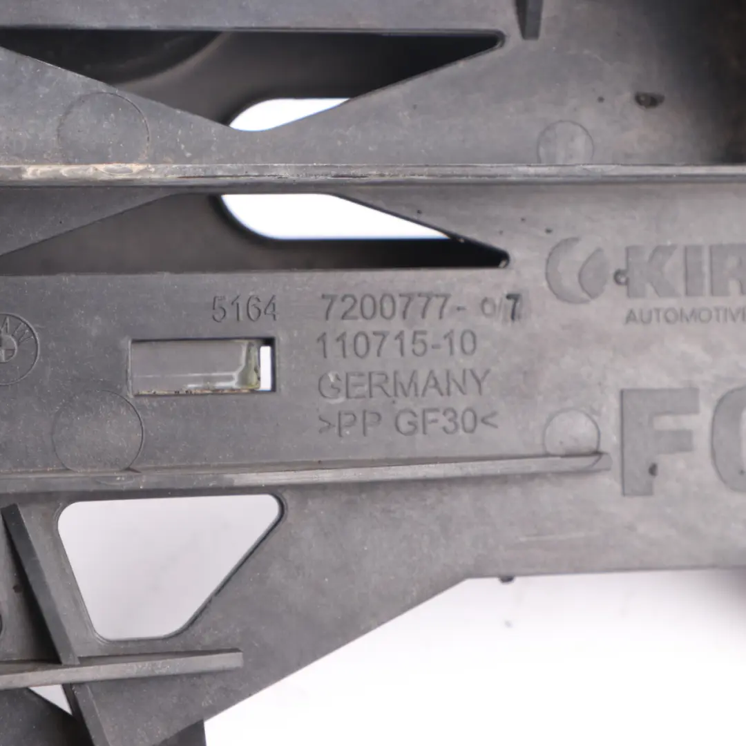 Support Front Left N/S Bumper Headlight Support Bracket to BMW F07 with Part number 7200777 BMW F07 Support Front Left N/S Bumper Headlight Support Bracket - SKU 7200777 - Part number 7200777