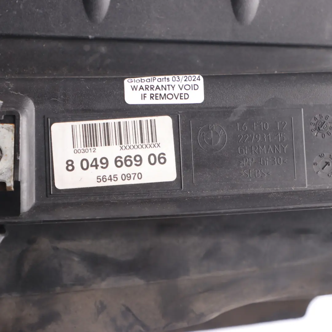 Duct Front Slam Panel Intake Frame Mount M Sport 8049669 to BMW F10 F11 Air with Part number 7200781 BMW F10 F11 Air Duct Front Slam Panel Intake Frame Mount M Sport 8049669 - SKU 7200781 - Part number 7200781