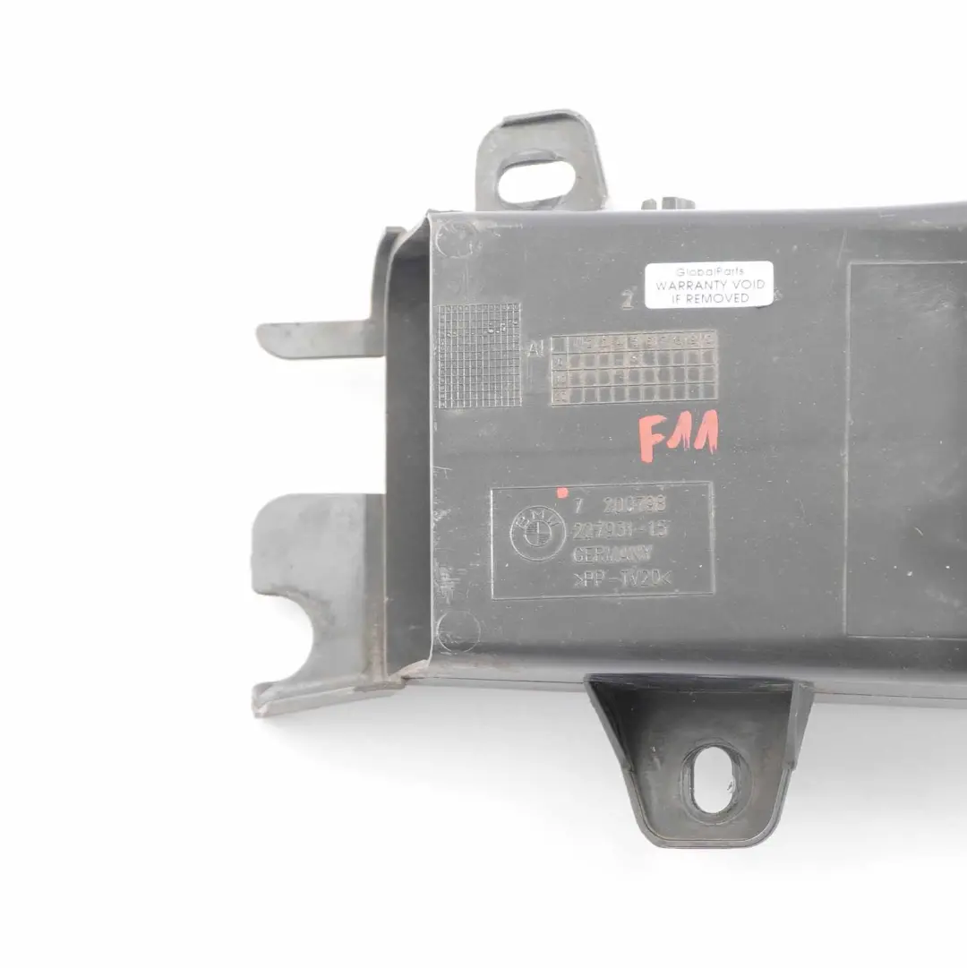 BMW F10 F11 F12 Canale condotto aria anteriore Destro Tubo freno - SKU 7200798 - Numero di parte 7200798
