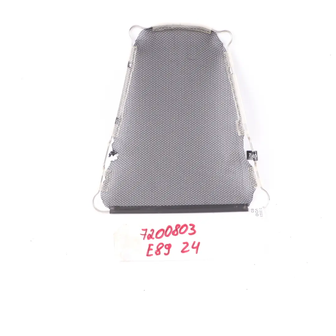 Deflector Protection Cover Panel Left N/S to BMW Z4 E89 Roadster Wind with Part number 7200803 BMW Z4 E89 Roadster Wind Deflector Protection Cover Panel Left N/S - SKU 7200803 - Part number 7200803